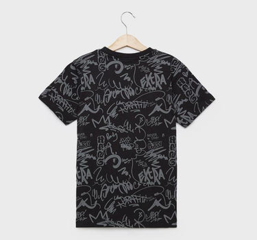 Printed Cotton Round Neck Boys T-Shirt