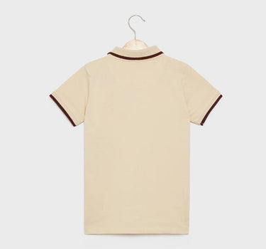 Printed Cotton Polo Boys T-Shirt