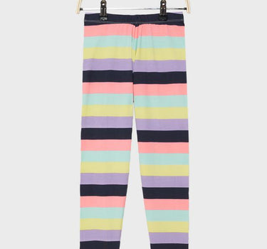 Printed Cotton Blend Regular Fit Girls Leggings