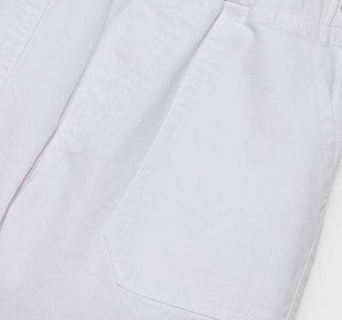 Solid Denim Regular Fit Girls Shorts