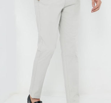 Solid Cotton Regular Fit Men's Chinos