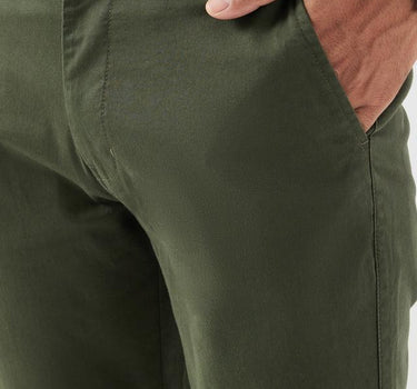 Solid Cotton Regular Fit Men's Chinos