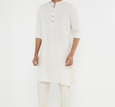 Dobby Cotton Collared Men's Festive Wear Kurta