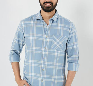 Checks Cotton Regular Fit Men's Shirt