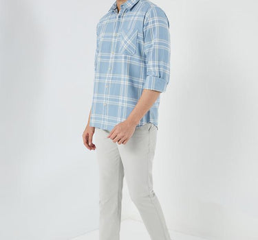 Checks Cotton Regular Fit Men's Shirt