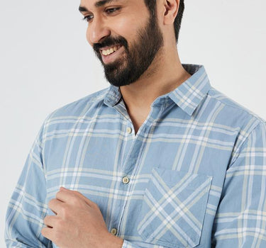 Checks Cotton Regular Fit Men's Shirt