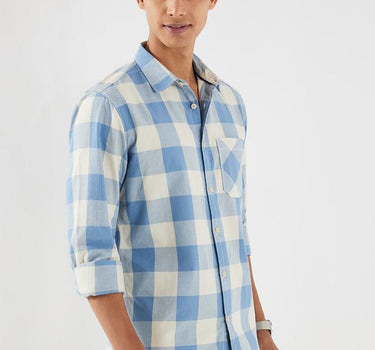 Checks Cotton Regular Fit Men's Shirt