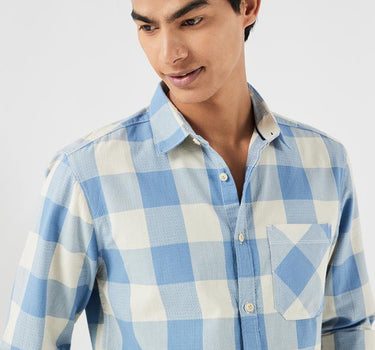 Checks Cotton Regular Fit Men's Shirt