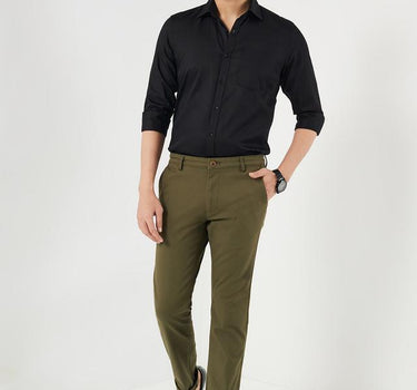 Checks Cotton Blend Regular Fit Men's Shirt