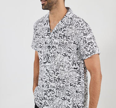 Printed Viscose Regular Fit Men's Casual Shirt