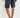 Solid Cotton Blend Button Men's Shorts