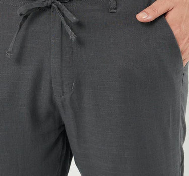 Textured Cotton Regular Fit Men's Trousers