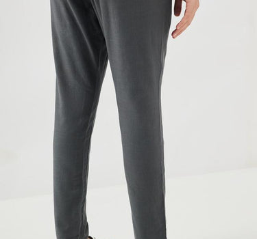 Textured Cotton Regular Fit Men's Trousers