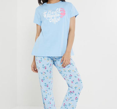 Floral Full Length Cotton Women's Pyjamas