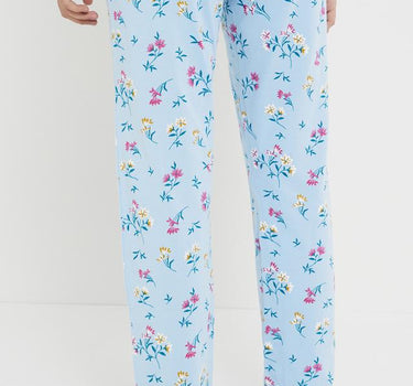 Floral Full Length Cotton Women's Pyjamas