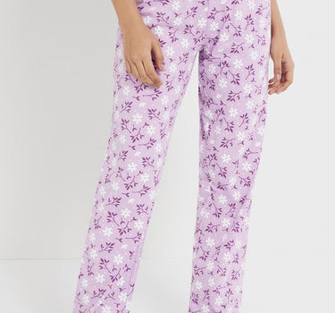 Floral Full Length Cotton Women's Pyjamas