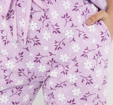 Floral Full Length Cotton Women's Pyjamas