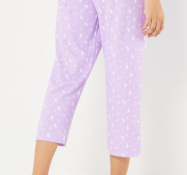 Printed Cotton Regular Fit Women's Pyjamas