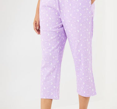 Printed Cotton Regular Fit Women's Pyjamas