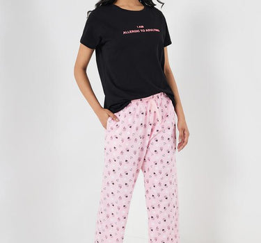 Printed Cotton Regular Fit Women's Pyjamas