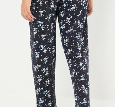 Printed Cotton Regular Fit Women's Pyjamas