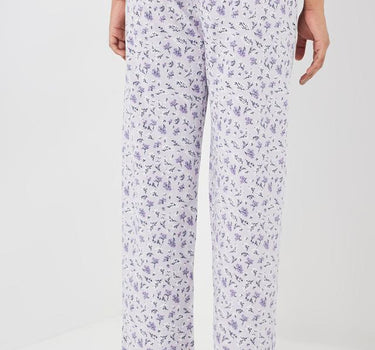 Printed Cotton Regular Fit Women's Pyjamas