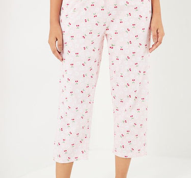 Printed Cotton Regular Fit Women's Pyjamas