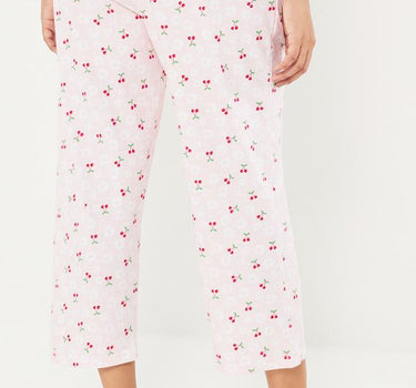 Printed Cotton Regular Fit Women's Pyjamas