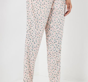 Printed Viscose Regular Fit Women's Pyjamas