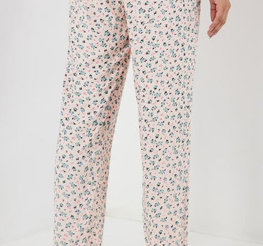 Printed Viscose Regular Fit Women's Pyjamas