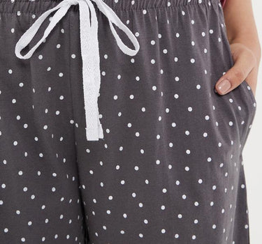 Printed Cotton Regular Fit Women's Pyjamas