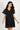 Solid Polyester Regular Fit Women's Knee Length Dress