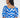 Abstract Cotton Square Neck Women's Top