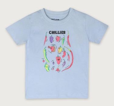 Printed Cotton Round Neck Boys T-Shirt