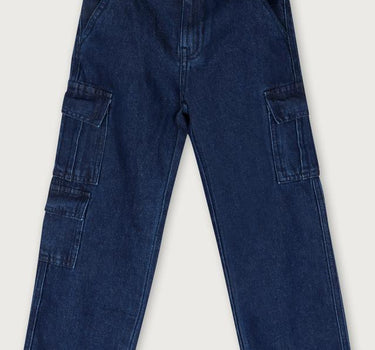 Solid Denim Regular Fit Girls Jeans
