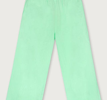 Solid Crepe Regular Fit Girls Pants