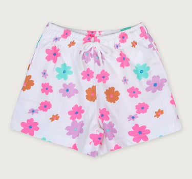 Printed Cotton Regular Fit Girls Shorts