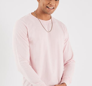 Solid Polyester Cotton Slim Fit Men's Sweatshirt