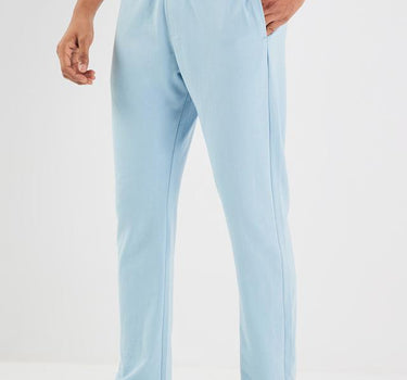 Solid Poly Cotton Regular Fit Men's Track Pant