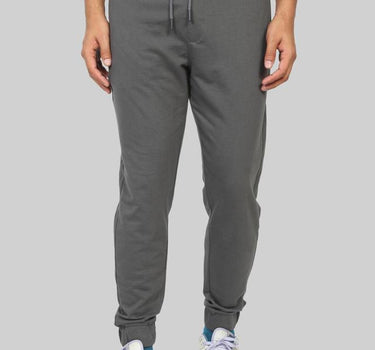 Solid Poly Cotton Regular Fit Men's Track Pant
