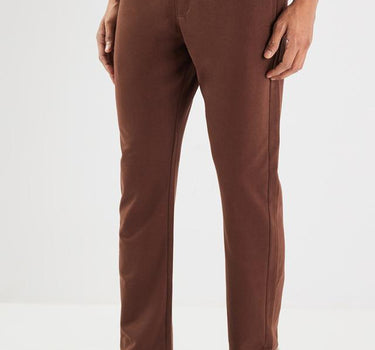 Solid Poly Cotton Regular Fit Men's Track Pant