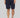 Solid Cotton Button Men's Shorts