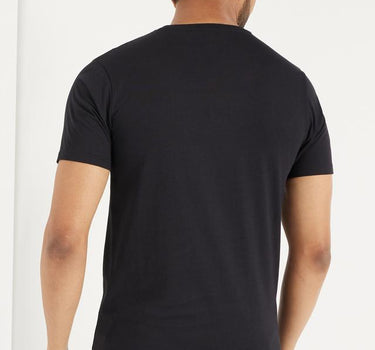 Men's Black Crew Neck T-Shirt