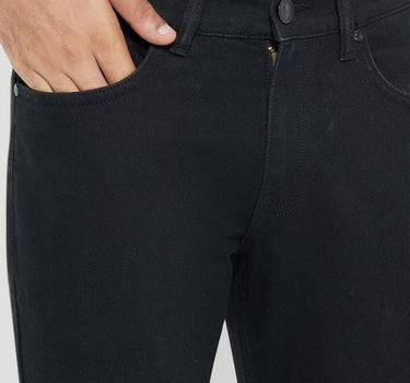 Classic Slim Fit Black Men's Jeans